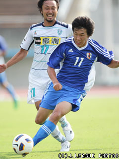 ���K�����ŕ�����0-1 �T�b�J�[U-22��\���