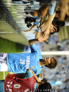 �y�]�z�֓c���ϋɓI�ɍU�߂� �֓c3-0���